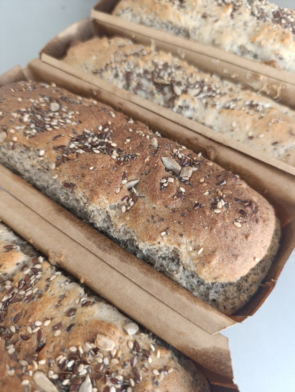 Pan de Molde Multisemillas – Sin Gluten