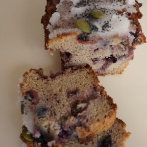 Budín de Frutos Rojos – Sin Gluten & Sin Azúcar