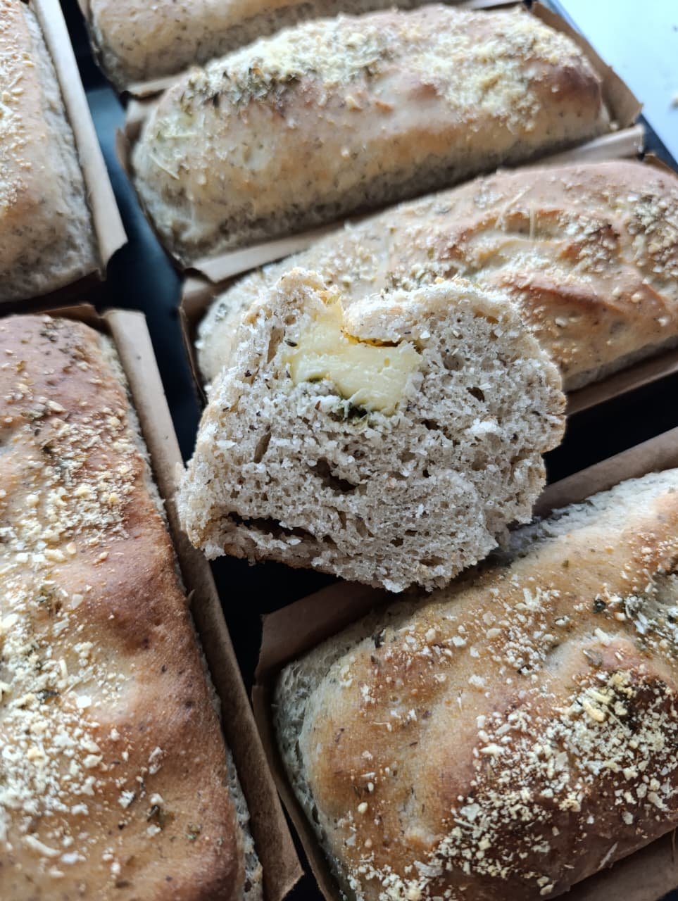 Pan de Molde Relleno de Queso – Sin Gluten